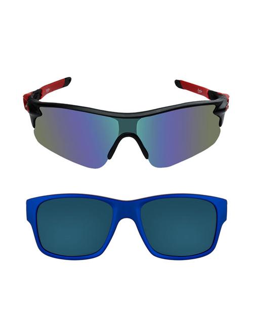 zyaden combo of 2 unisex sunglasses (combo-3883) - 16796257 - Very Small Image - 1