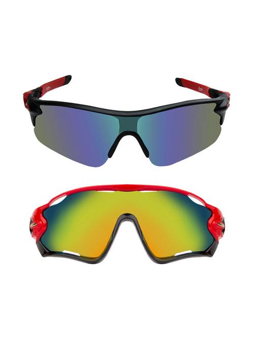 zyaden combo of 2 unisex sunglasses (combo-3887) - 16796261 - Very Small Image - 1