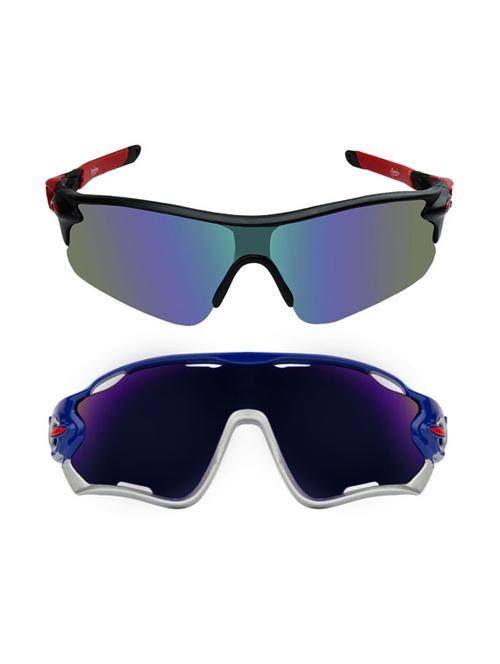 zyaden combo of 2 unisex sunglasses (combo-3890) - 16796264 - Very Small Image - 1