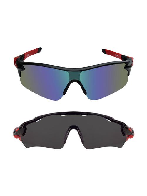 zyaden combo of 2 unisex sunglasses (combo-3894) - 16796268 - Very Small Image - 1
