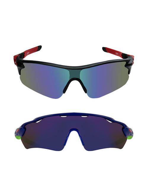 zyaden combo of 2 unisex sunglasses (combo-3895) - 16796269 - Very Small Image - 1