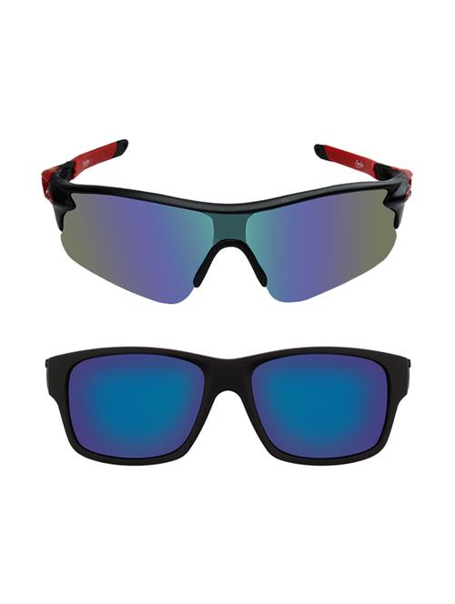 zyaden combo of 2 unisex sunglasses (combo-3900) - 16796274 - Very Small Image - 1