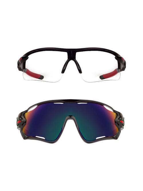 zyaden combo of 2 unisex sunglasses (combo-3907) - 16796281 - Very Small Image - 1