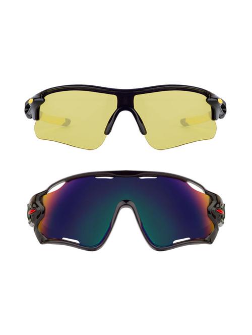 zyaden combo of 2 unisex sunglasses (combo-3926) - 16796300 - Very Small Image - 1