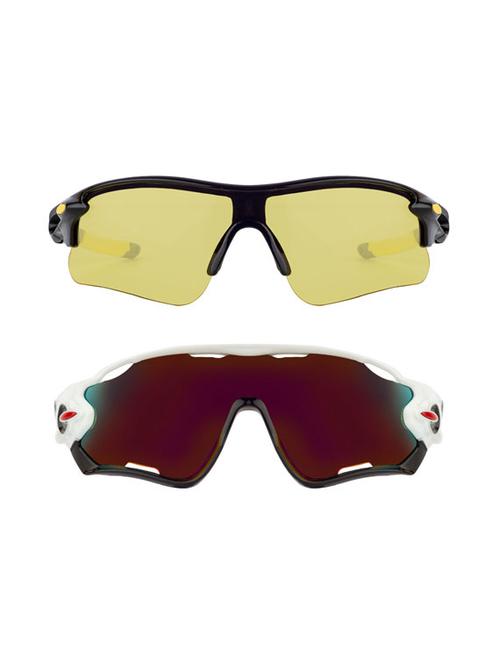zyaden combo of 2 unisex sunglasses (combo-3927) - 16796301 - Very Small Image - 1