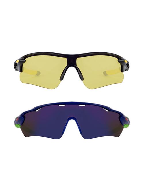 zyaden combo of 2 unisex sunglasses (combo-3933) - 16796307 - Very Small Image - 1