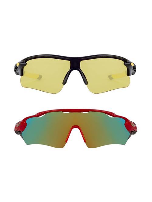 zyaden combo of 2 unisex sunglasses (combo-3935) - 16796309 - Very Small Image - 1