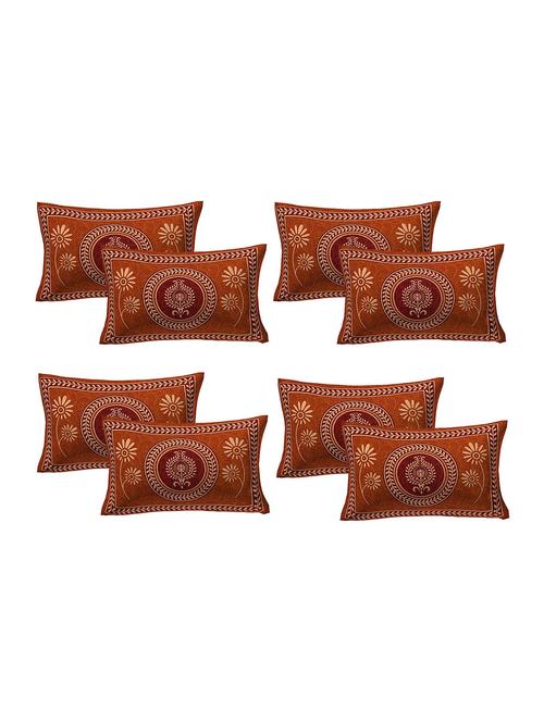 cotton printed pillow covers 4 sets (8 pieces) - 16796854 - Very Small Image - 1