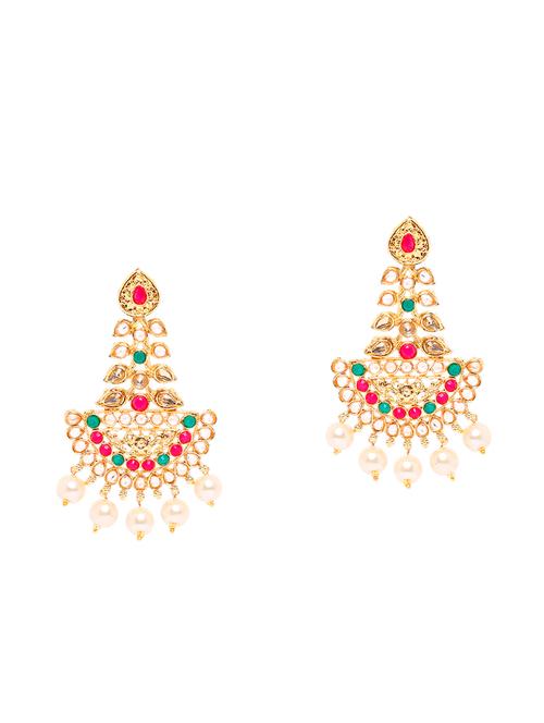 multi colored zinc chandellier earring - 16797986 - Very Small Image - 1