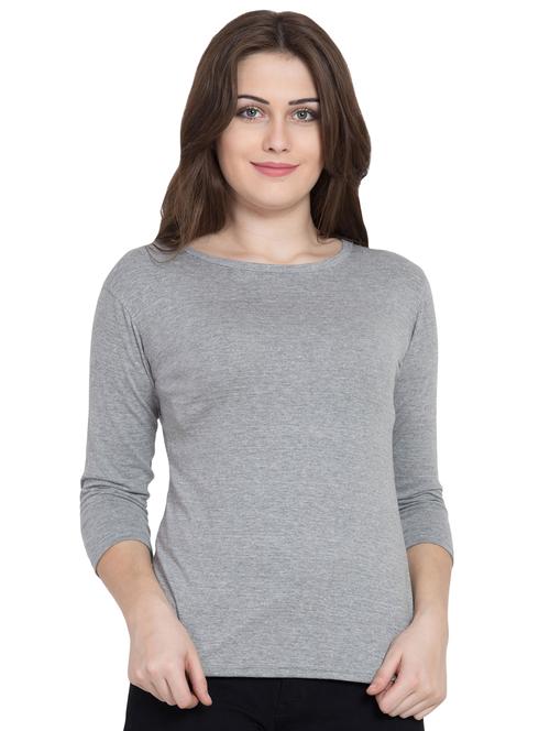 round neck solid tee - 16798430 - Very Small Image - 1