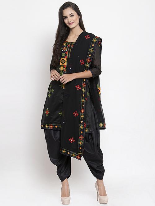 embroidered unstitched suit - 16798460 - Very Small Image - 1
