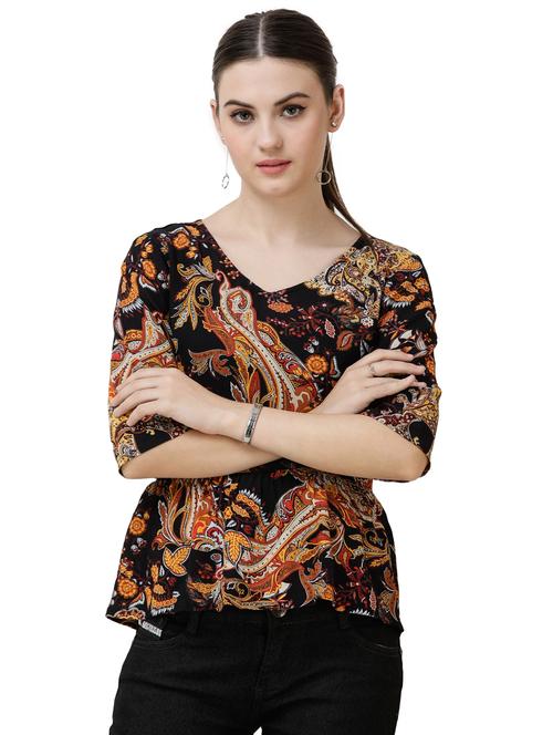 tie back paisley top - 16798848 - Very Small Image - 1