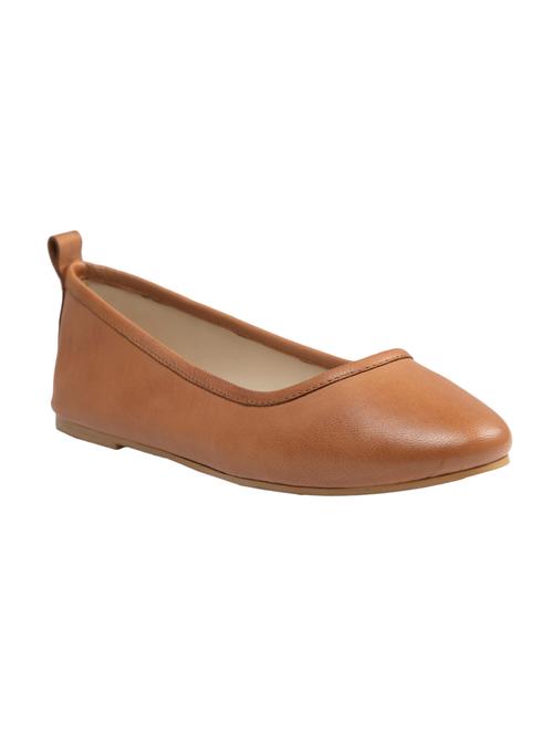 tan slip on ballerinas - 16799289 - Very Small Image - 1