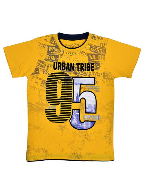 yellow cotton t-shirt - 16799901 - Very Small Image - 1