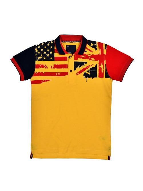 yellow cotton tshirt - 16799913 - Very Small Image - 1