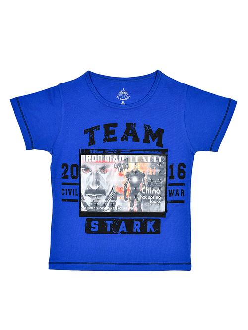 blue cotton tshirt - 16799927 - Very Small Image - 1