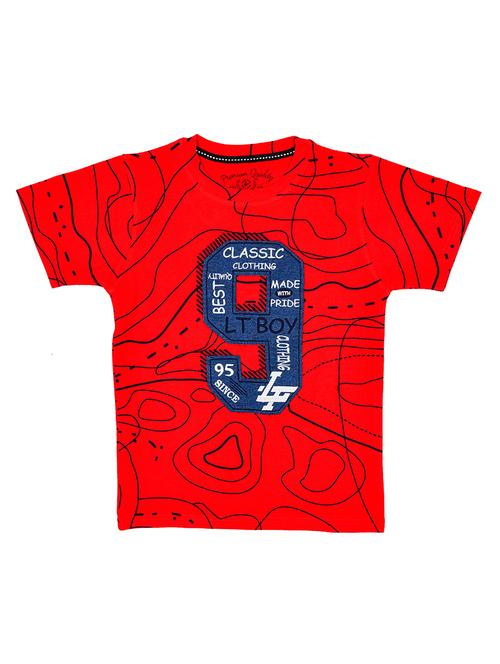 red cotton tshirt - 16799936 - Very Small Image - 1