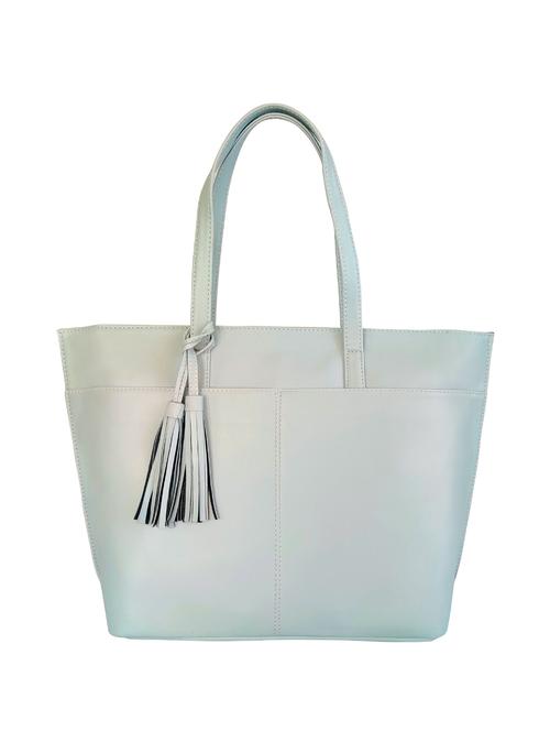 grey leatherette regular handbag - 16800719 - Very Small Image - 1