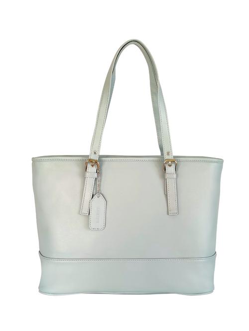 grey leatherette regular handbag - 16800737 - Very Small Image - 1