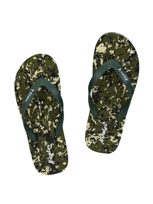 green rubber slip on flip flops - 16801427 - Very Small Image - 1