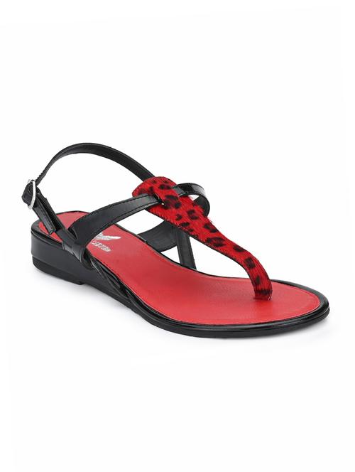 red back strap sandal - 16801578 - Very Small Image - 1
