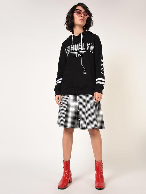 varsity hooded fleece sweatshirt - 16802132 - Very Small Image - 1