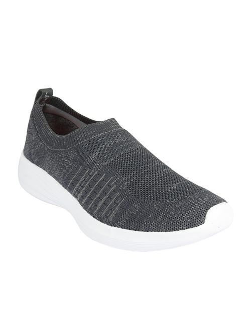 grey fabric slip on sport shoes - 16803035 - Very Small Image - 1