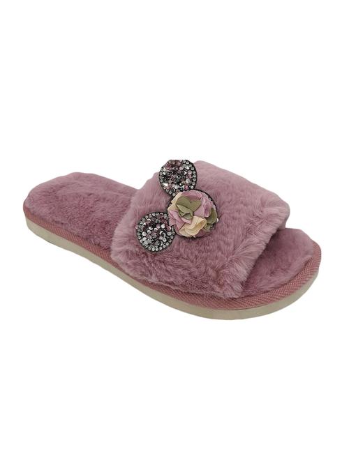 purple slides flip flops - 16806326 - Very Small Image - 1
