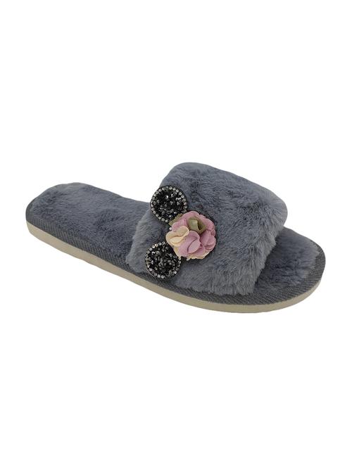 grey slides flip flops - 16806327 - Very Small Image - 1