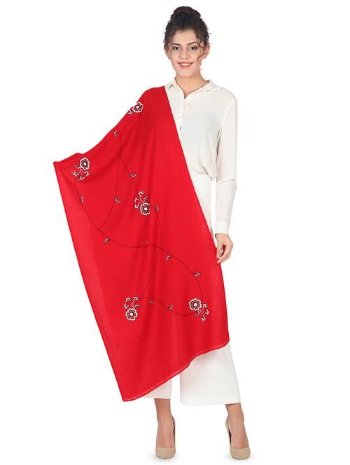 embroidered pashmina shawl - 16806732 - Very Small Image - 1