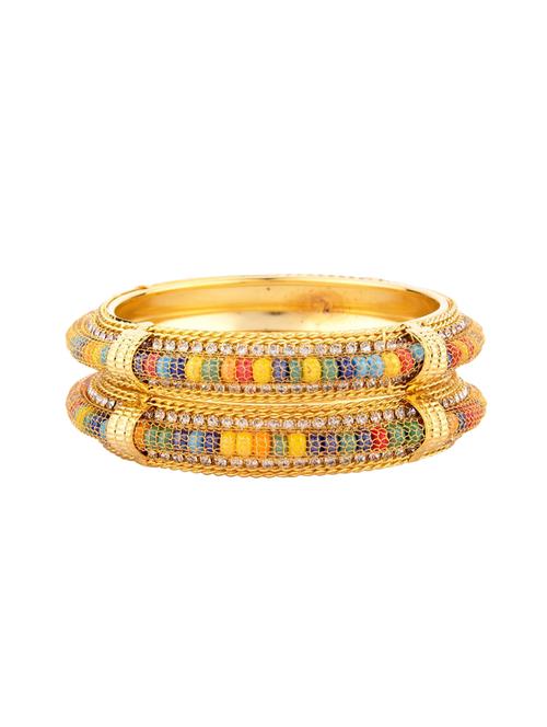 multi colored metal bangle - 16807434 - Very Small Image - 1