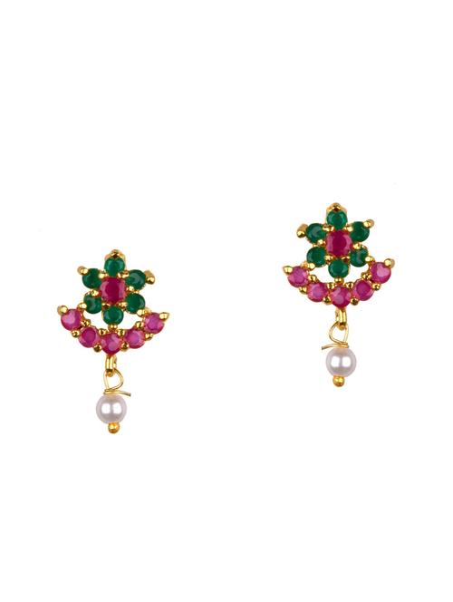 multi colored metal drop earring - 16807467 - Very Small Image - 1