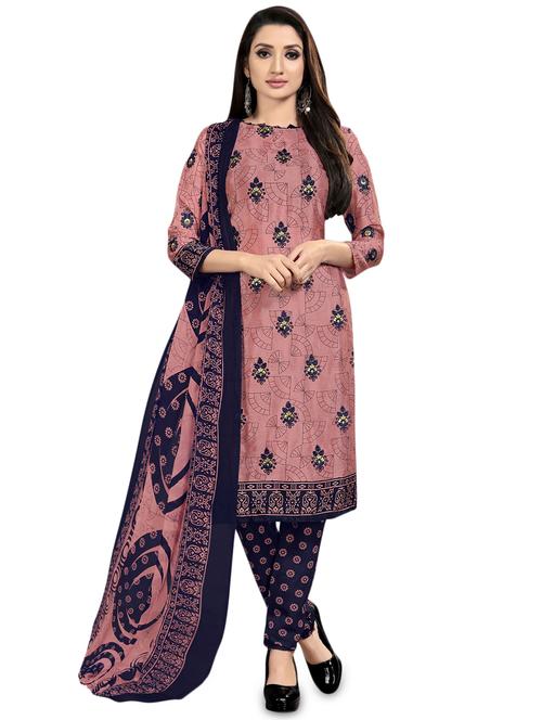 printed unstitched suit - 16807928 - Very Small Image - 1