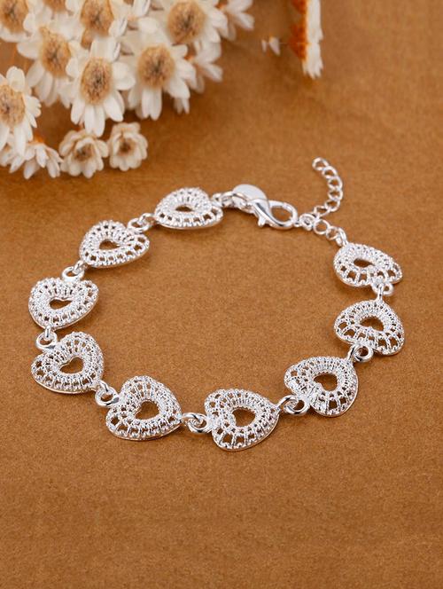 silver plated bangle bracelet - 16808027 - Very Small Image - 1