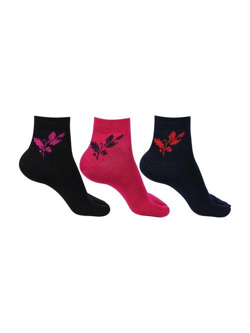multi colored wool ankle length socks - 16808409 - Very Small Image - 1