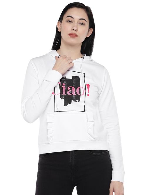 graphic print hooded sweatshirt - 16809615 - Very Small Image - 1