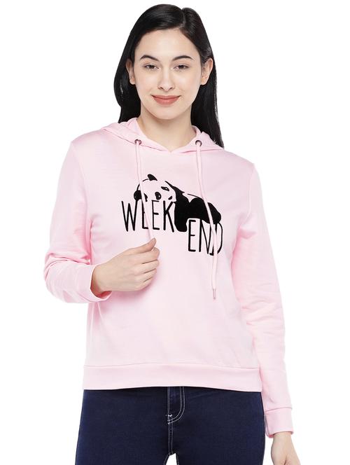 quirky hooded cotton sweatshirt - 16809618 - Very Small Image - 1