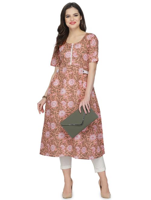 women's a-line kurta - 16809800 - Very Small Image - 1