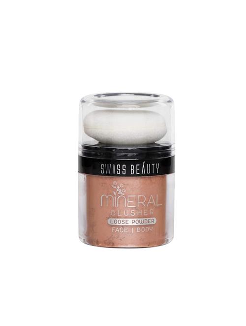 swiss beauty mineral blusher loose powder (06 bronze sb-03) - 16810088 - Very Small Image - 1