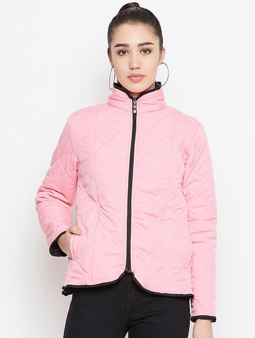 turtle neck quilted jacket - 16810451 - Very Small Image - 1