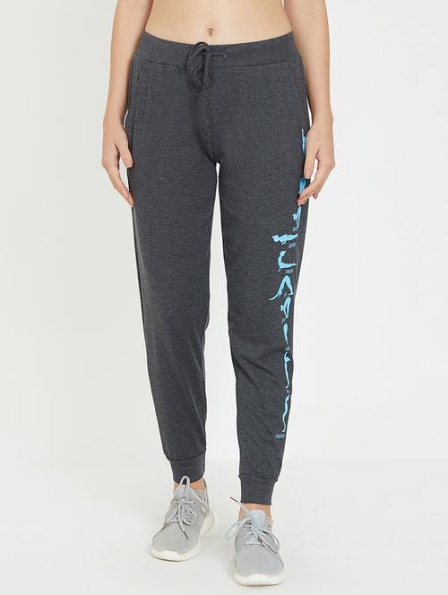 drawstring waist solid track pant - 16812800 - Very Small Image - 1