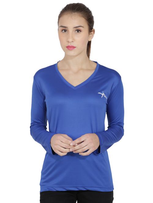 v-neck solid tee - 16813238 - Very Small Image - 1