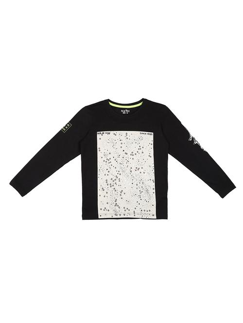 black cotton tshirt - 16813413 - Very Small Image - 1