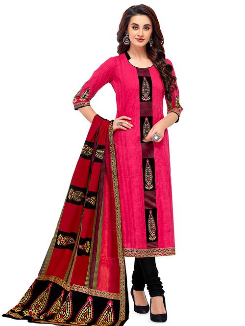 churidaar unstitched suit - 16814064 - Very Small Image - 1