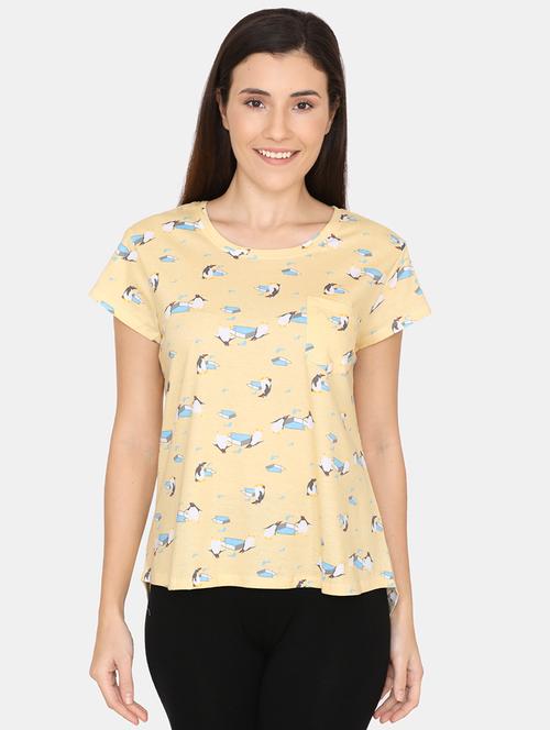 round neck quirky tee - 16815061 - Very Small Image - 1