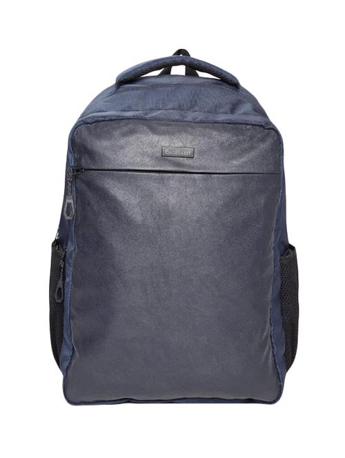 blue polyester laptop backpack - 16816353 - Very Small Image - 1