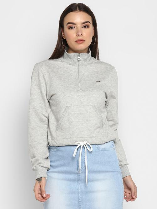 drawstring waist sweatshirt - 16816772 - Very Small Image - 1