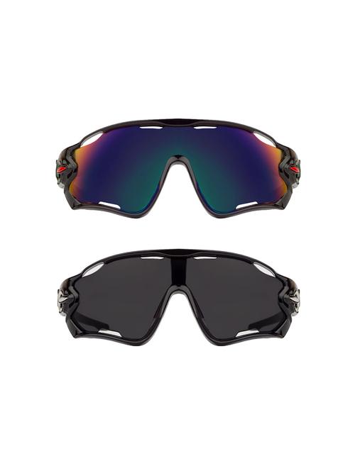zyaden combo of 2 unisex sunglasses (combo-3960) - 16816935 - Very Small Image - 1