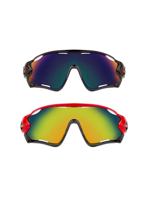 zyaden combo of 2 unisex sunglasses (combo-3962) - 16816937 - Very Small Image - 1