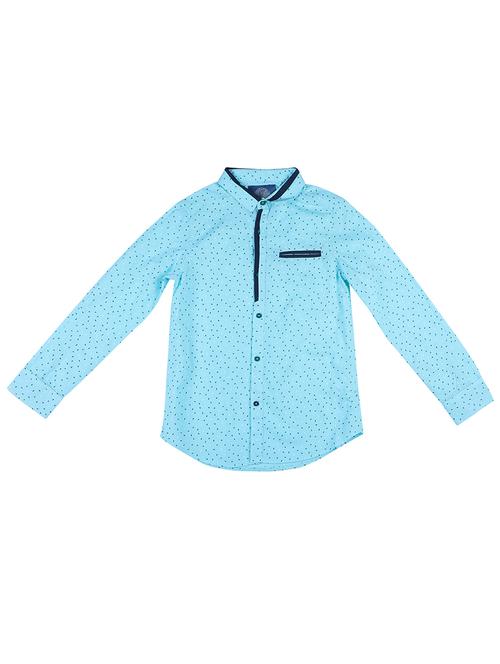 light blue cotton shirt - 16817329 - Very Small Image - 1